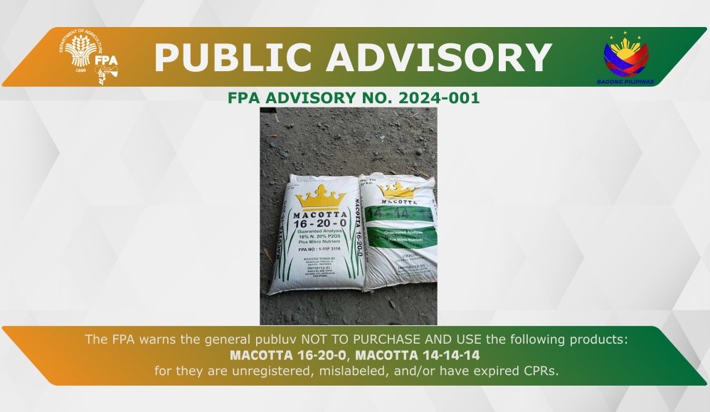 FPA Advisory 2024-001